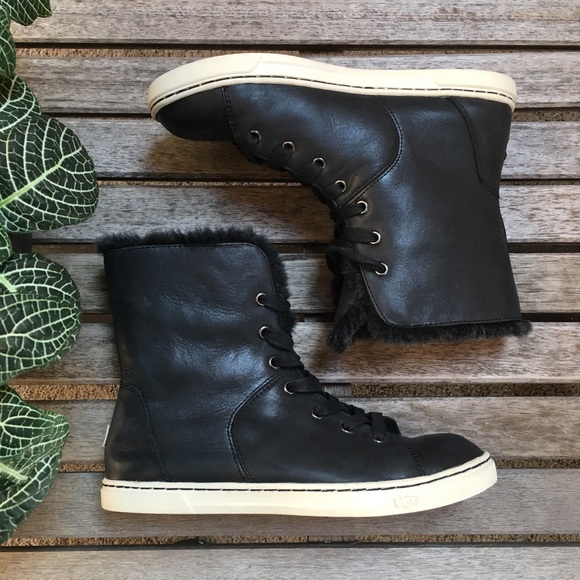 UGG Shoes - Ugg Croft Leather Sneakers
